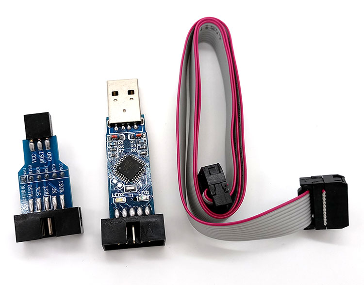 Flight-controller PCB and programming detail