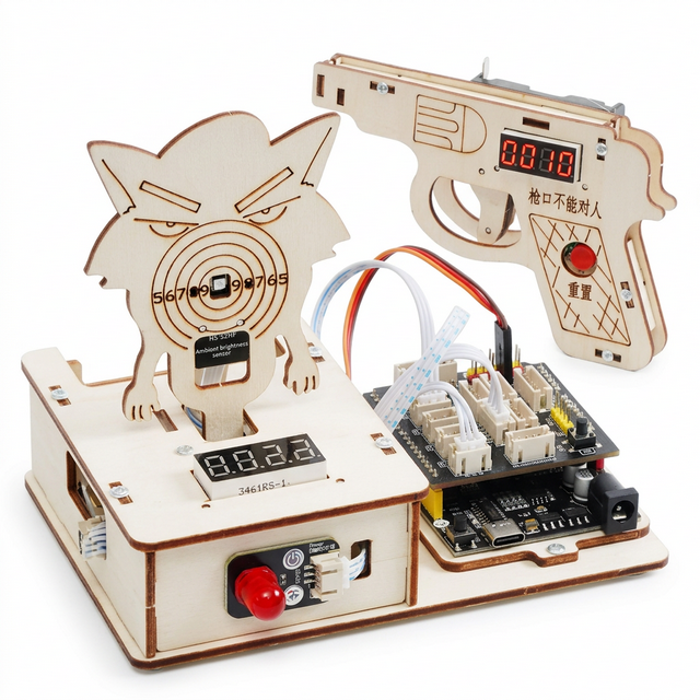 Laser Shooting Target STEM kit